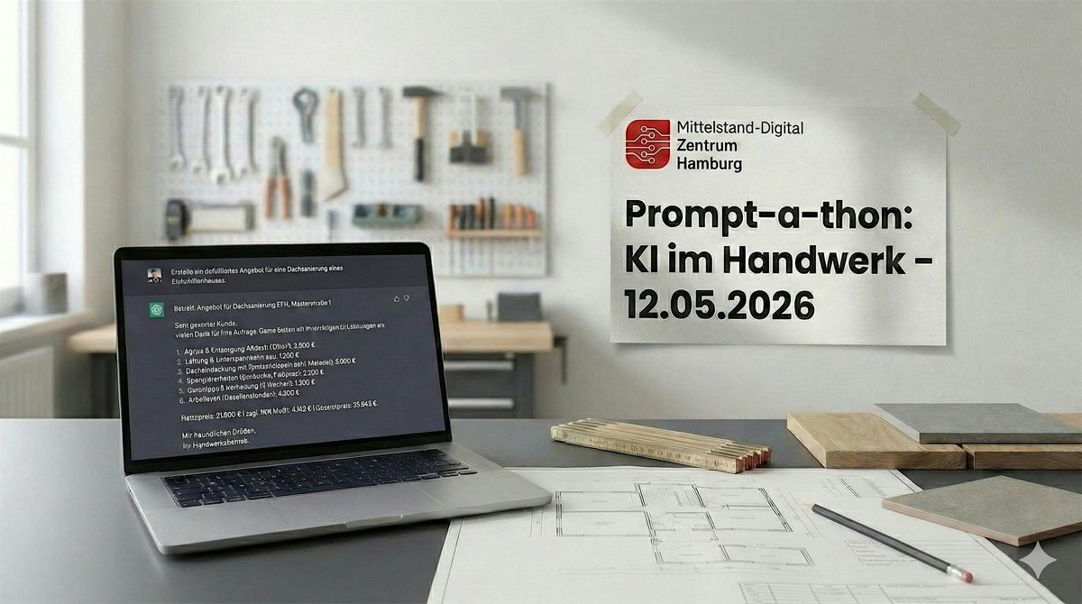 Prompt-a-thon: KI im Handwerk verstehen und ausprobieren