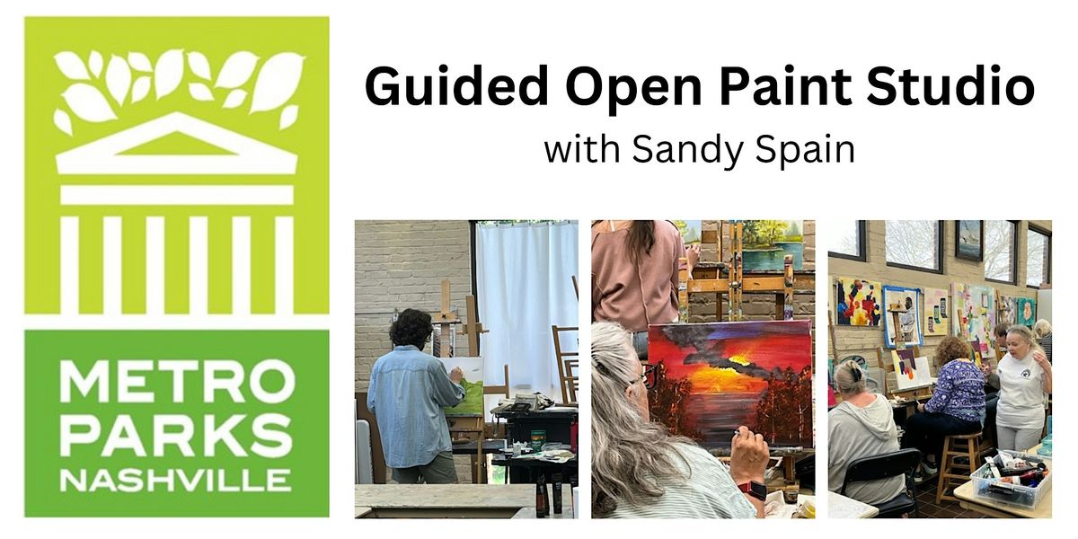 Guided Open Paint Studio - 8 weeks