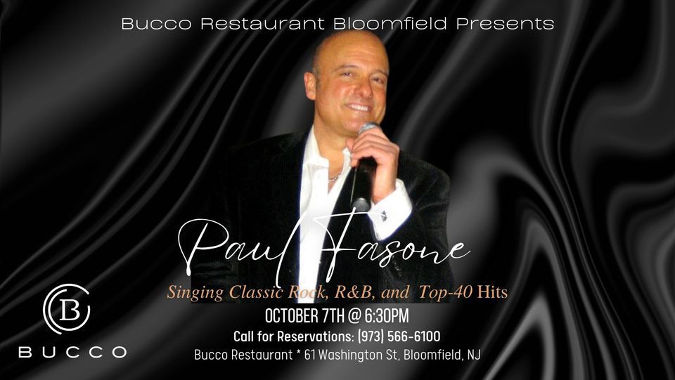 Paul Fasone @ Bucco!