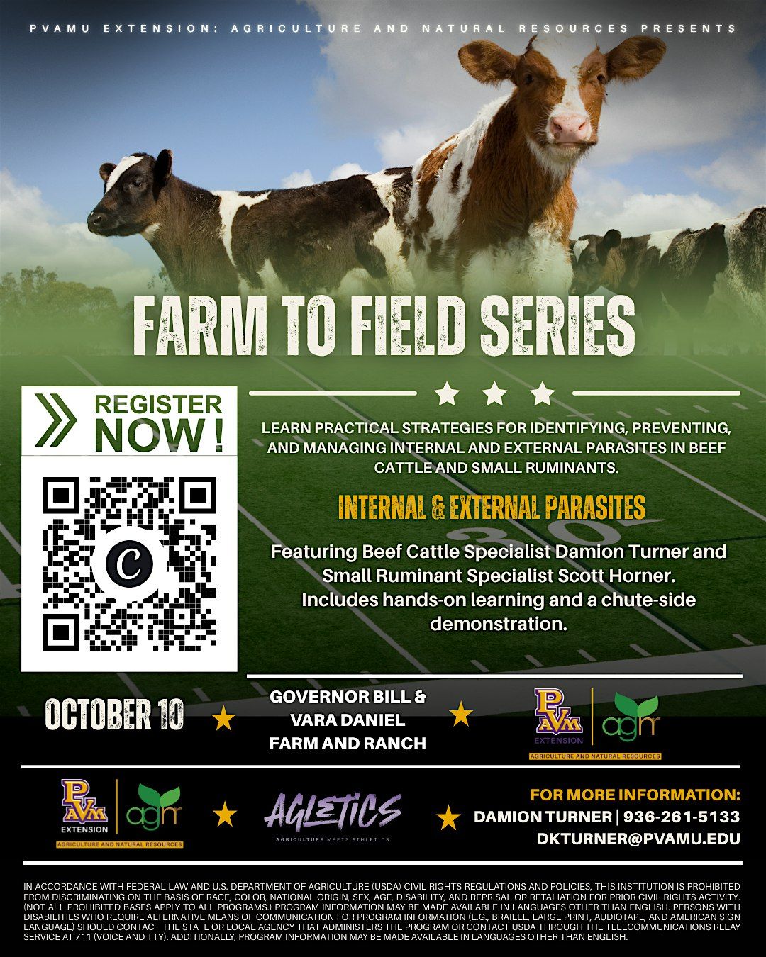 FARM TO FIELD SERIES : Internal and External Parasite Management at ...