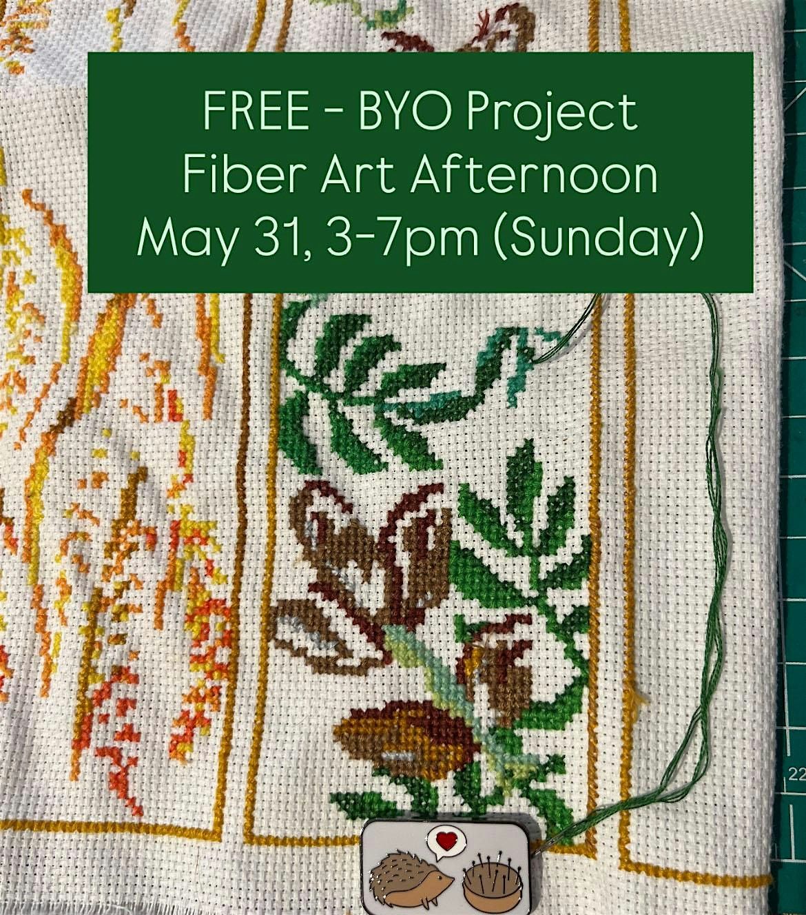 FREE - BYO Project Fiber Art Afternoon