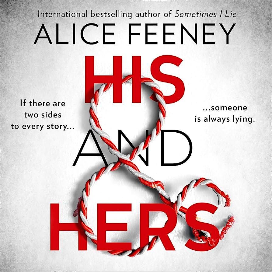 JANUARY BOOK CLUB: His And Hers by Alice Feeney