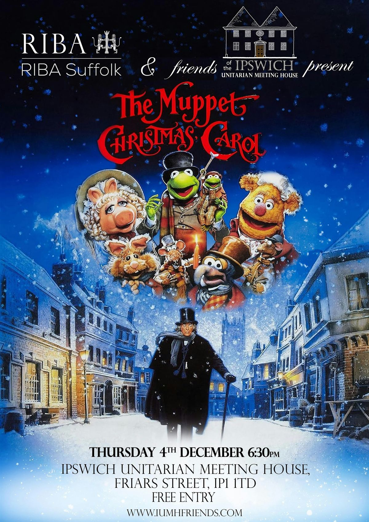 RIBA Suffolk- A Christmas Carol