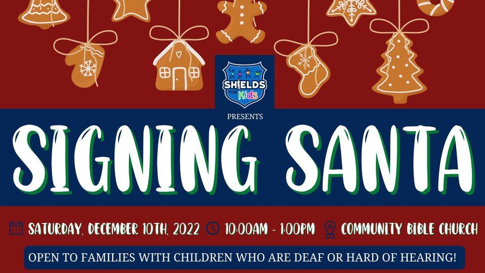 2023 Shields for Kids Signing Santa at Community Bible Church, Selma on ...