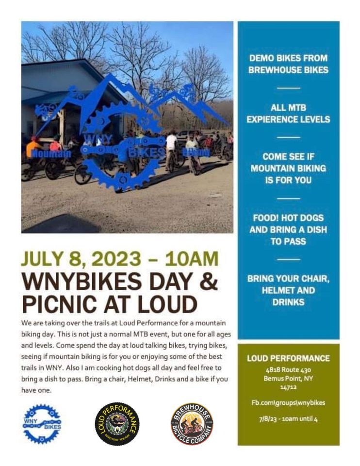 WNYBikes MTB Day and Picnic - Trails at Loud - Loud Performance | Loud ...