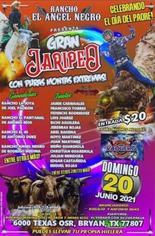Jaripeo \u201cRancho El Angel Negro\u201d