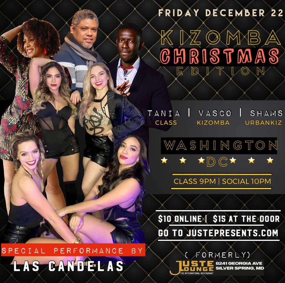Kizomba Fridays WDC Christmas Social feat Special Guests Artists