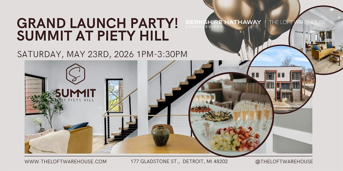 Launch Party for Summit at Piety Hill