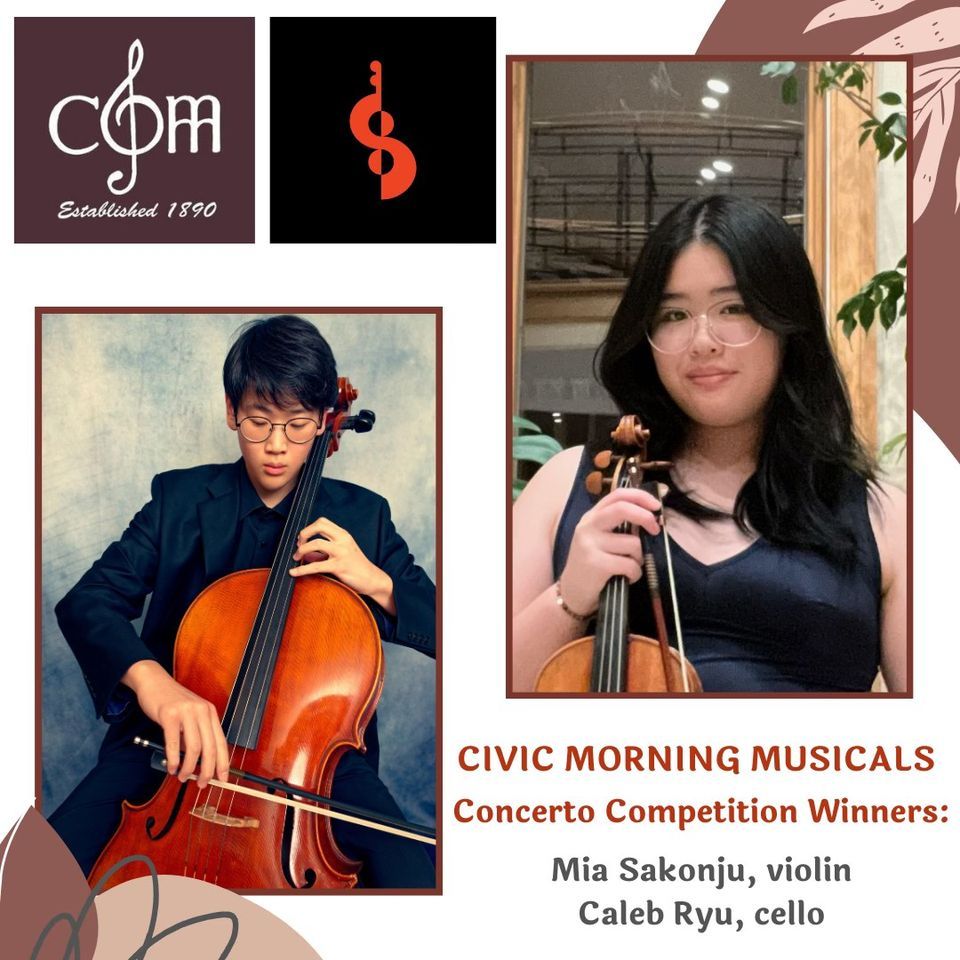 Music of Machines and CMM concerto competition winners at Red House ...