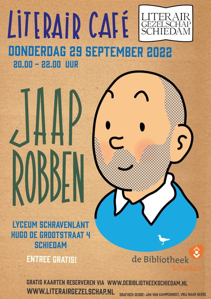 Literair Cafe met Jaap Robben