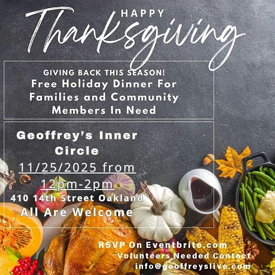 Free Thanksgiving Dinner 11\/25\/2025