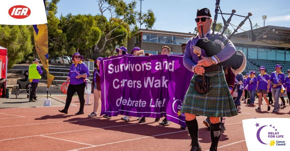 Hobart Relay For Life 2022 Domain Athletic Centre, Hobart, TS March