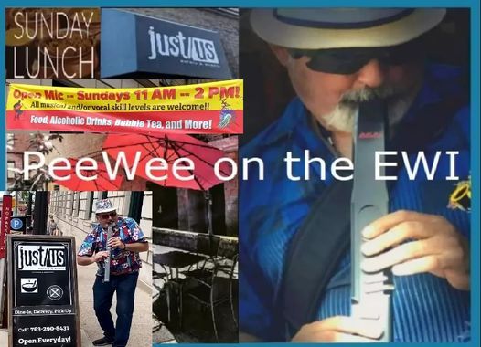 PeeWee on the EWI - OPEN JAM!