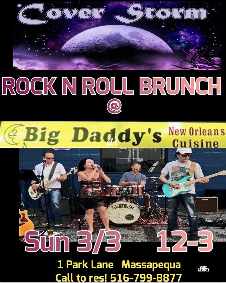 Rock n Roll Brunch! | Big Daddy's Restaurant, Massapequa, NY | March 3 ...