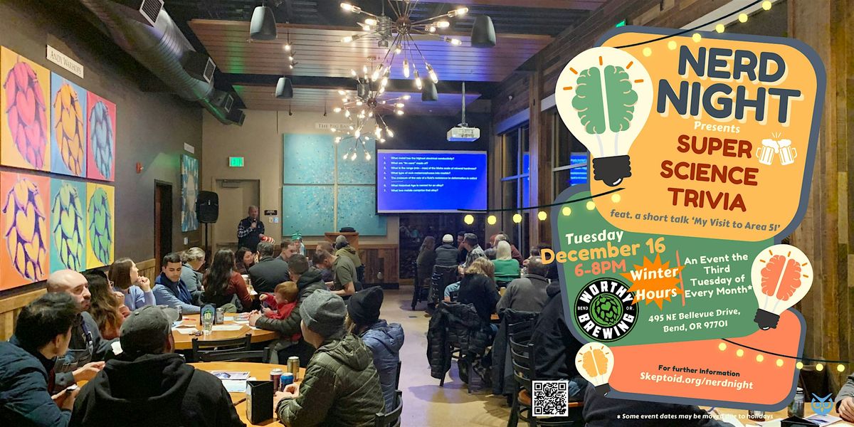 Nerd Night Presents: My Visit to Area 51 and Super Science Trivia!