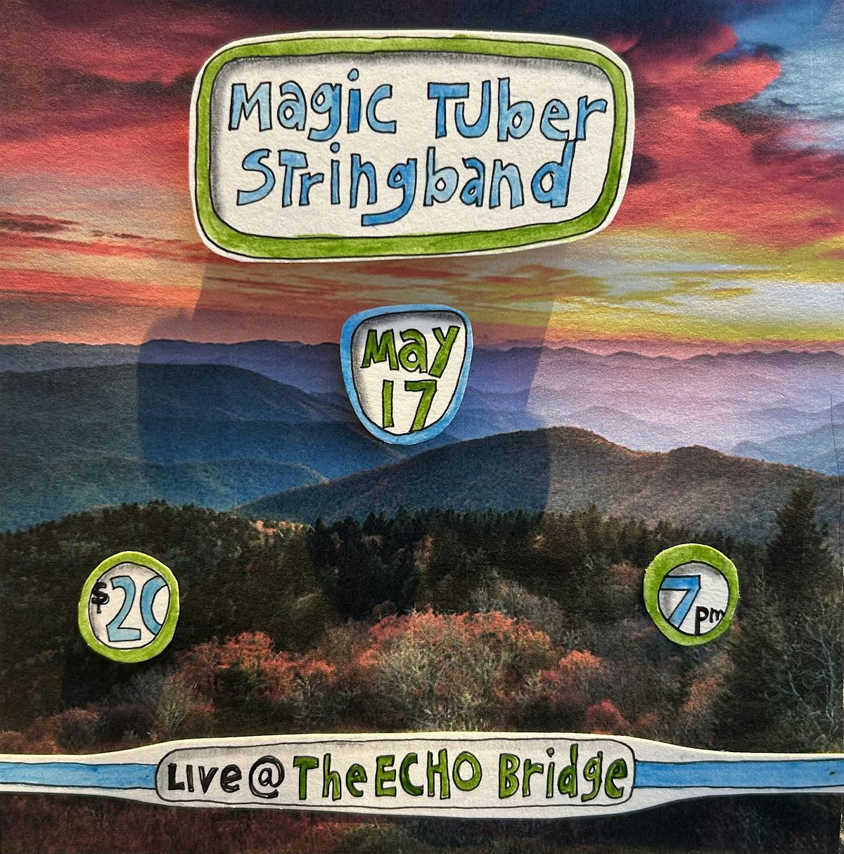 Magic Tuber String Band Live at The Echo Bridge