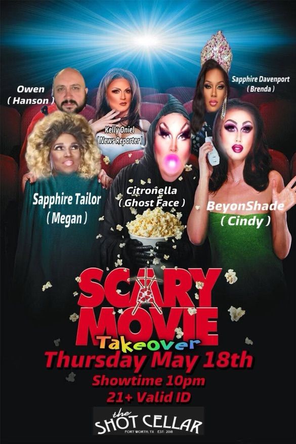 Scary Movie Takeover a Drag Show by BeyonShade Starr The Shot