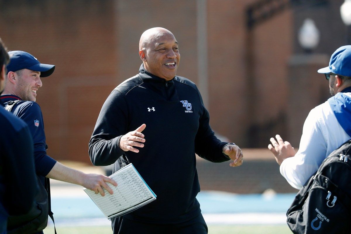 Parking William & Mary Tribe at Hampton Pirates Football