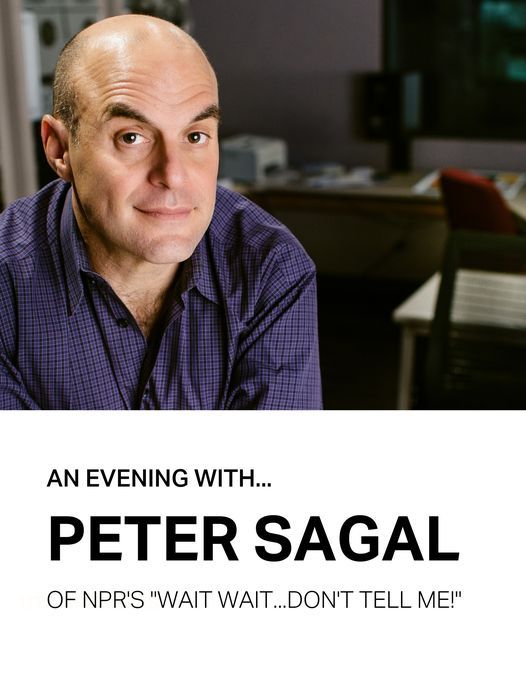 Peter Sagal NPRs Host of Wait Wait Dont Tell Me Pantages Theater