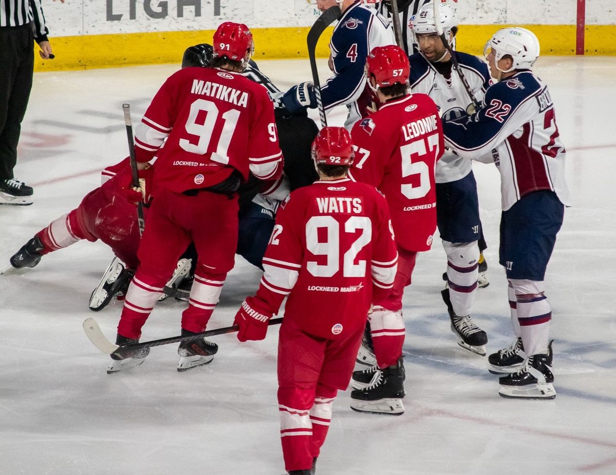 Allen Americans vs. Tulsa Oilers