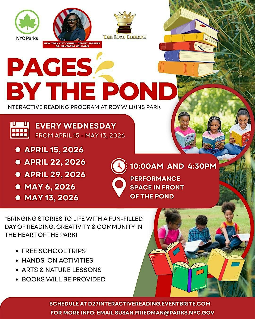 Pages By The Pond