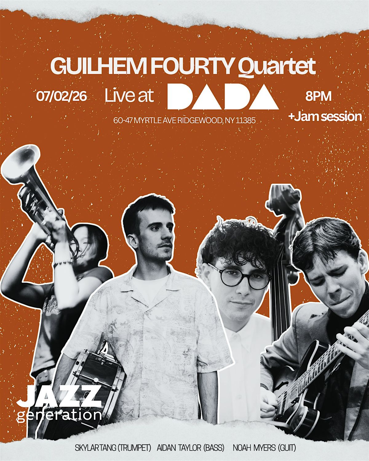 JAZZ - Guilhem Fourty Quartet