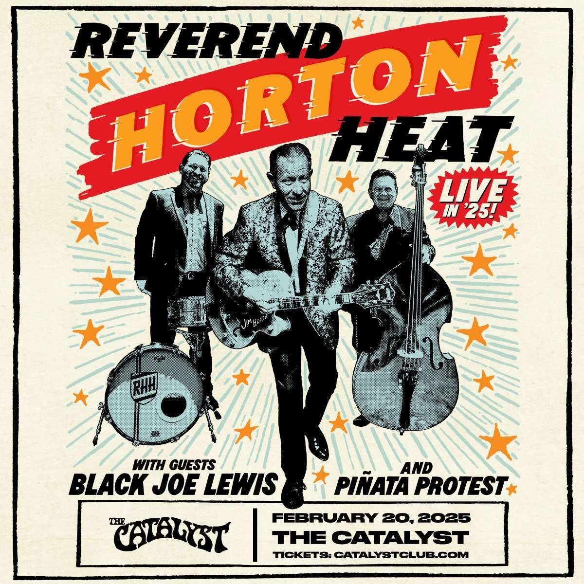Reverend Horton Heat & Black Joe Lewis