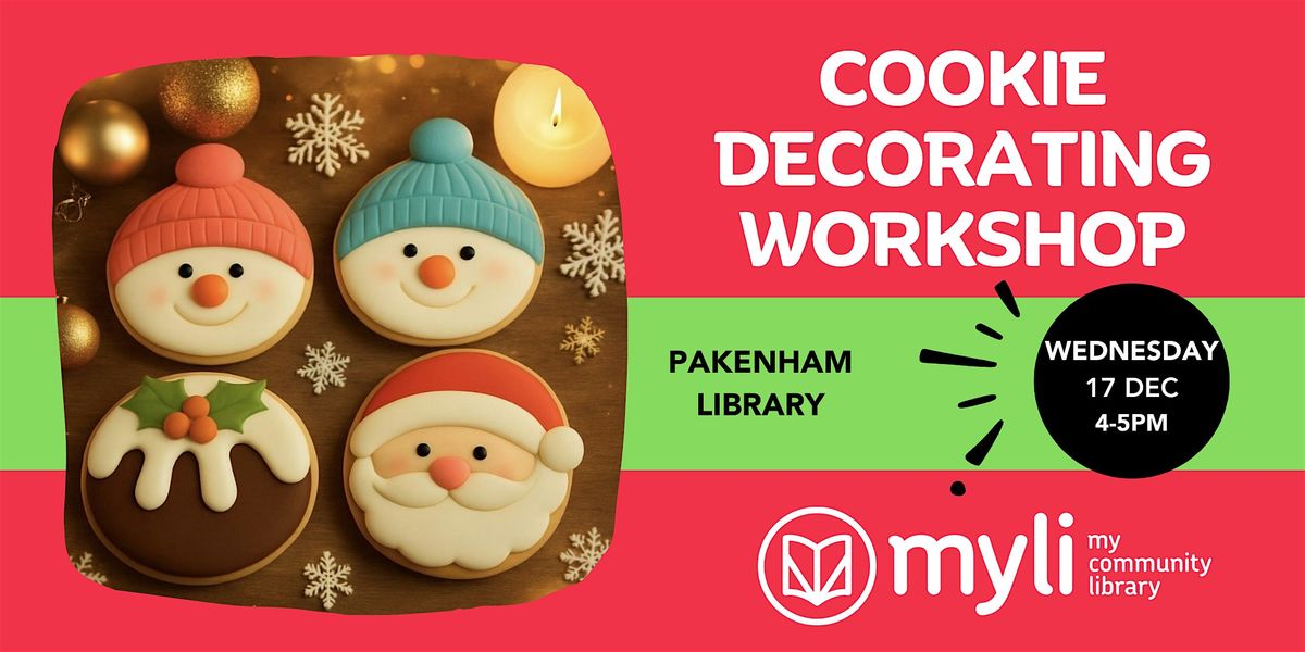 Cookie Decorating Workshop @ Pakenham Library