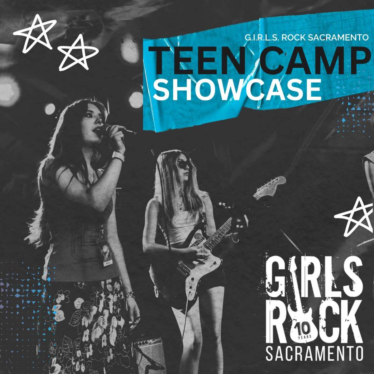 Girls Rock Sacramento Teen Camp Showcase at Harlows Night Club - Main Room