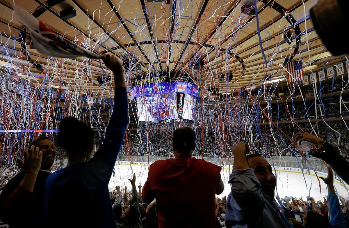 Montreal Canadiens at New York Rangers at Madison Square Garden
