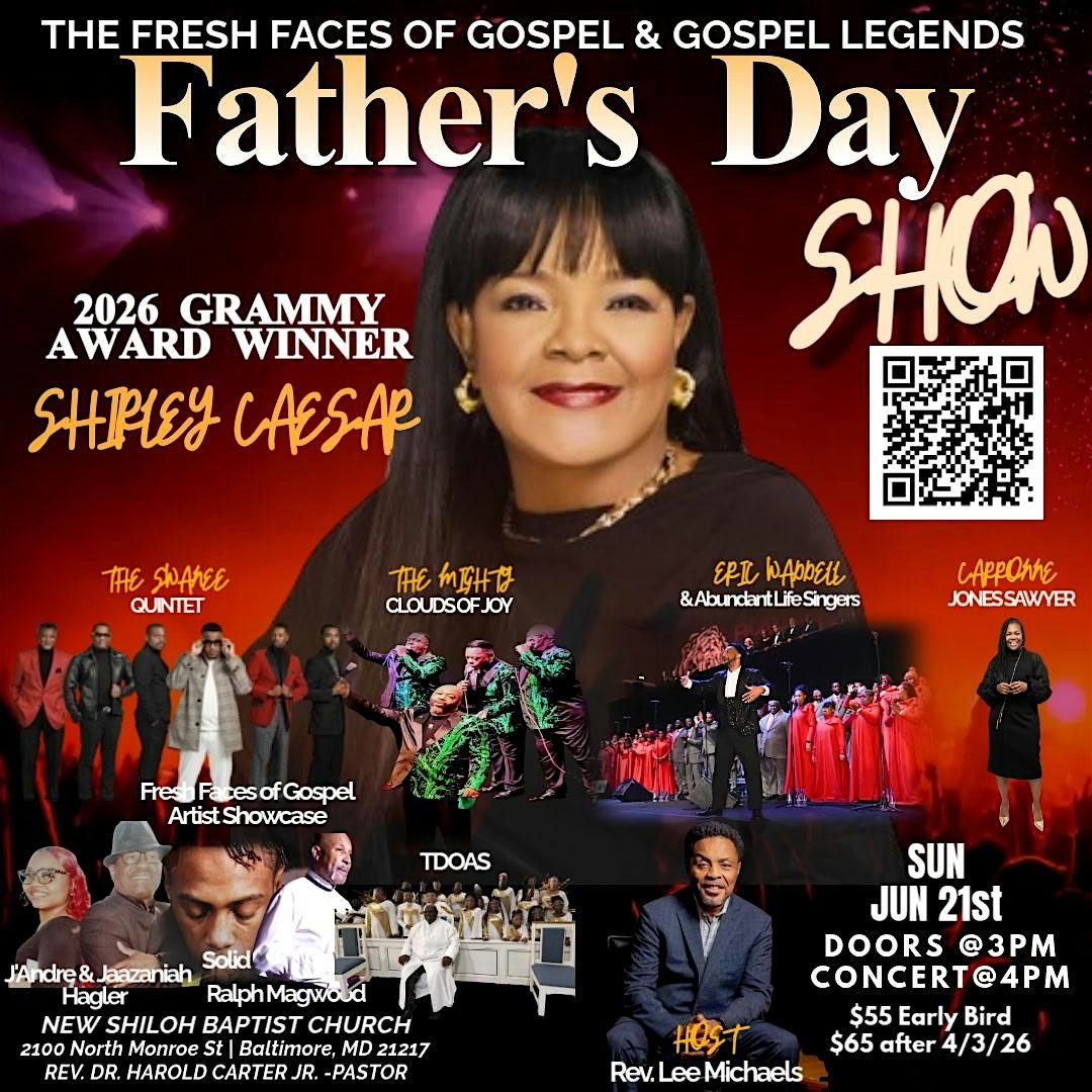 KSAL ON THE MOVE Television and Media Company Present Shirley Caesar