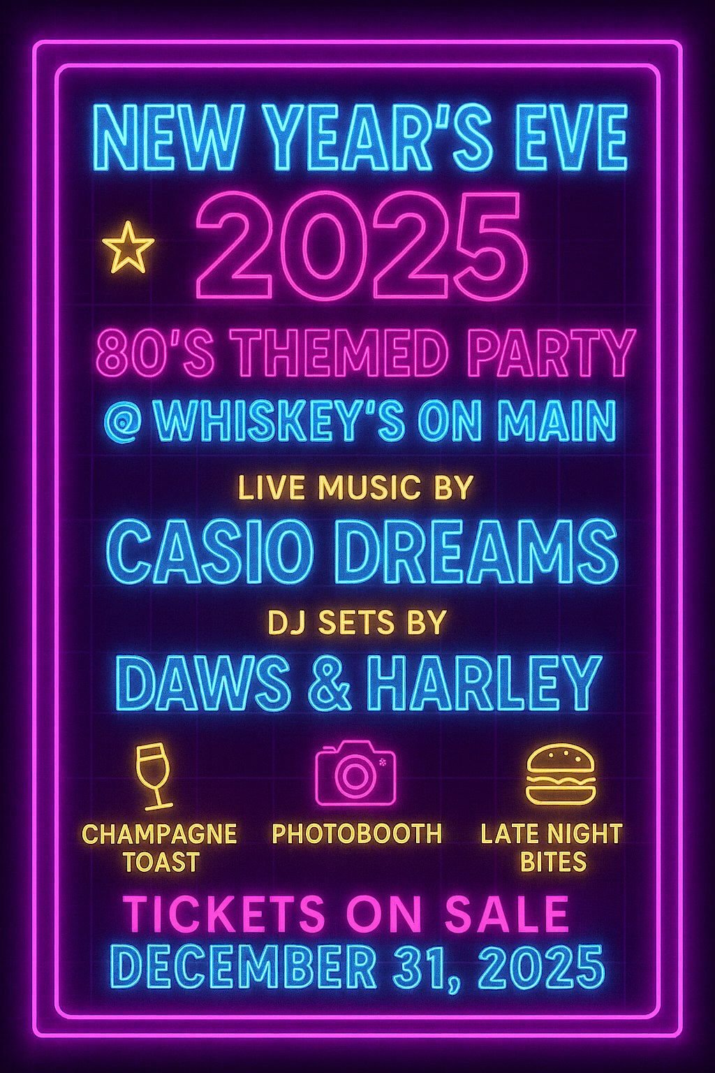 80's NYE 2025