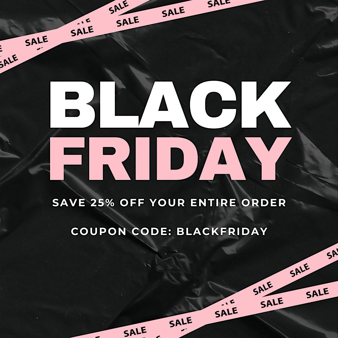 Black Friday Sale at Store Celeste