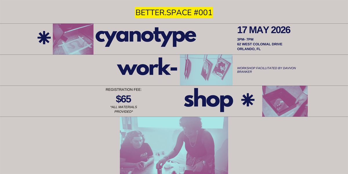 Cyanotype Workshop at Better.Space