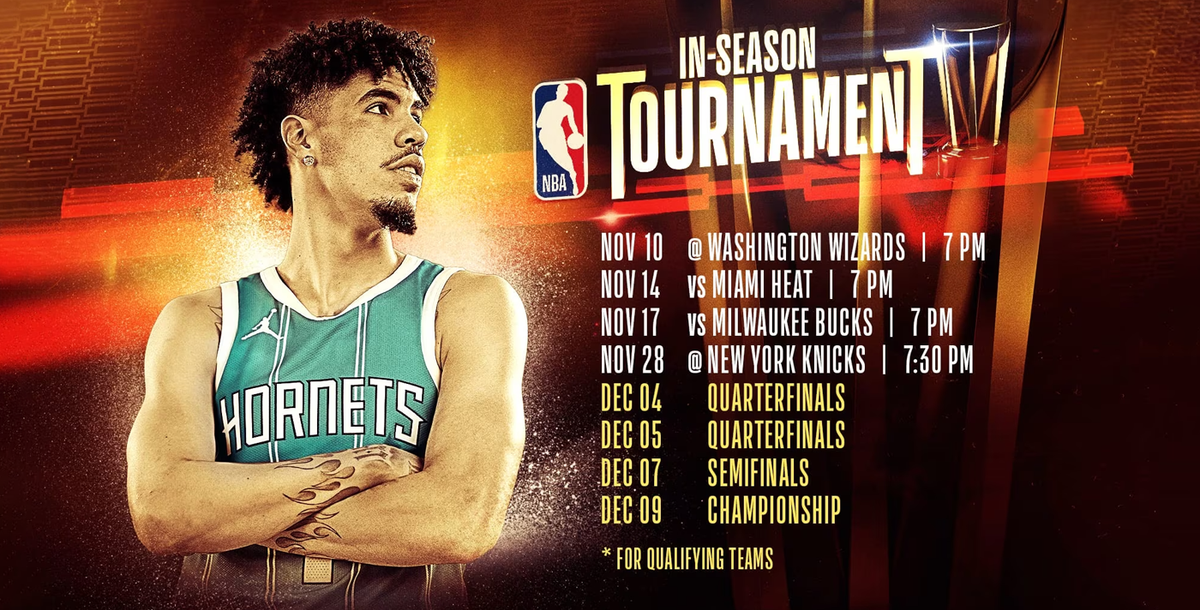 NBA Cup - New York Knicks at Charlotte Hornets at Spectrum Center