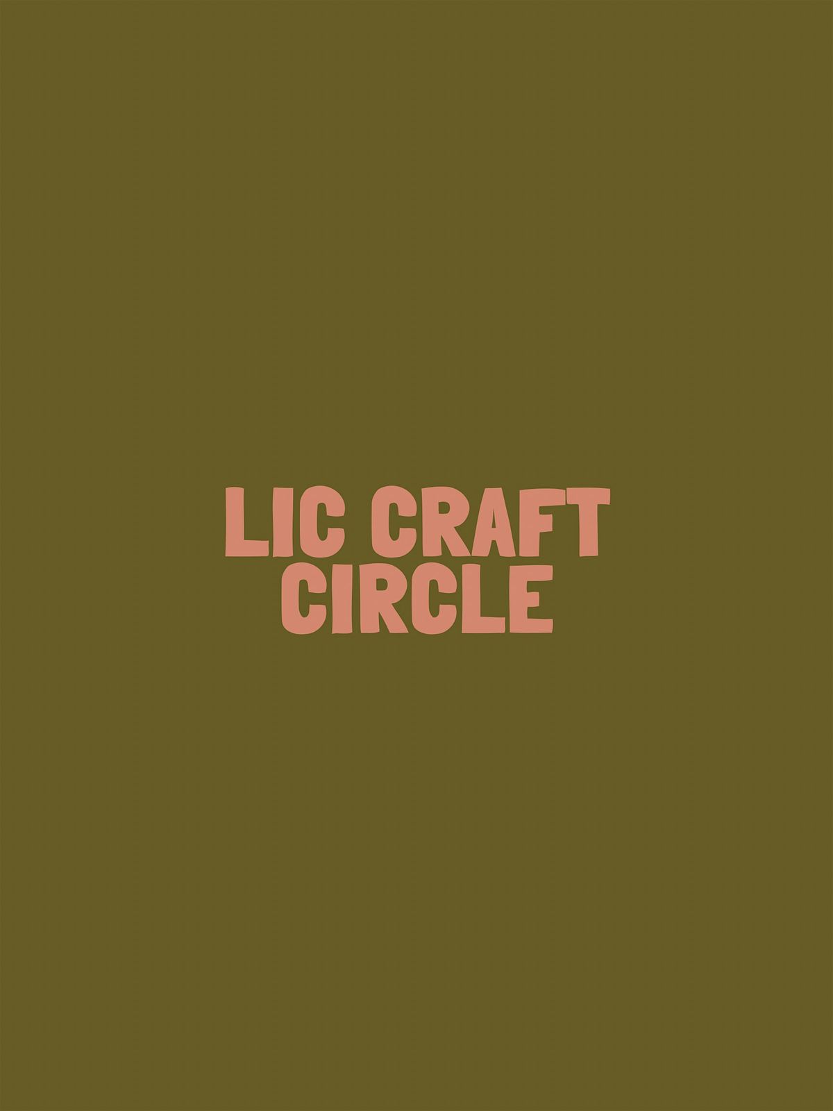 LIC\/Hunter's Point Knitting, Crochet, and Craft Circle