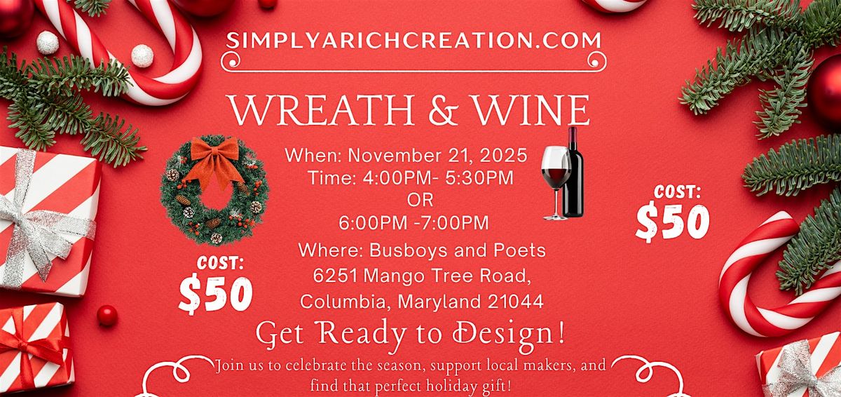WREATH & WINE