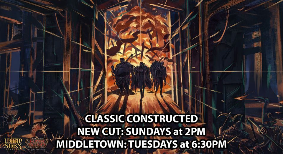 Flesh & Blood Classic Constructed Armory @ CNA New Cut