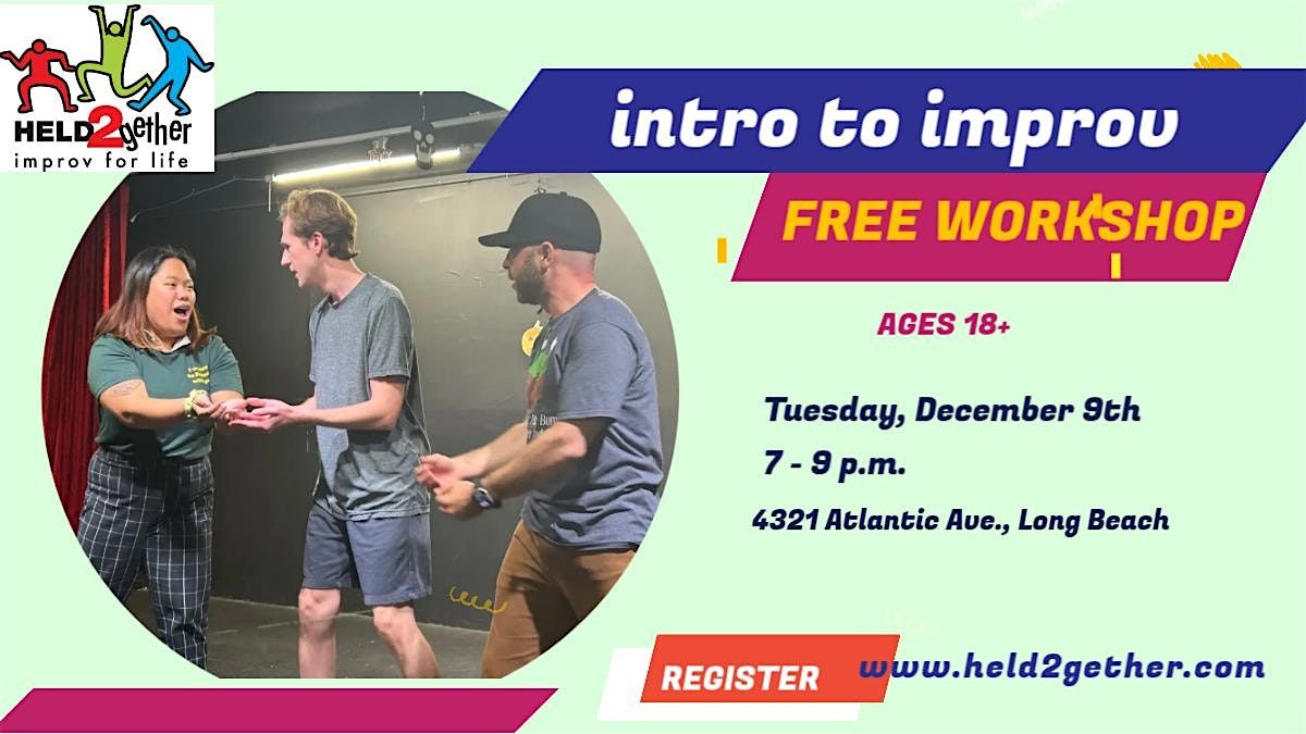 Intro to Improv Free Workshop!