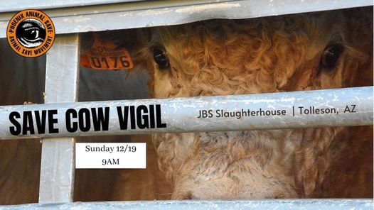 Save Vigil for Cows at JBS