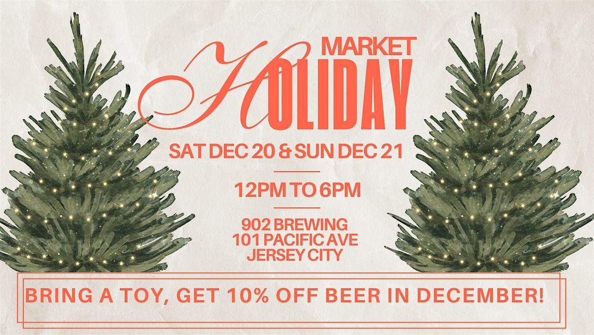 Holiday Market at 902 Brewing Company in Jersey City