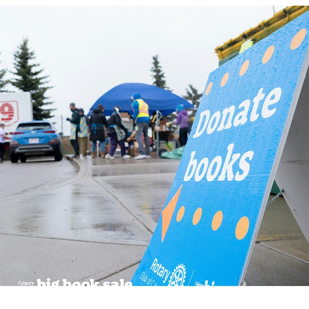 Donate Books - Calgary Reads Big Book Sale