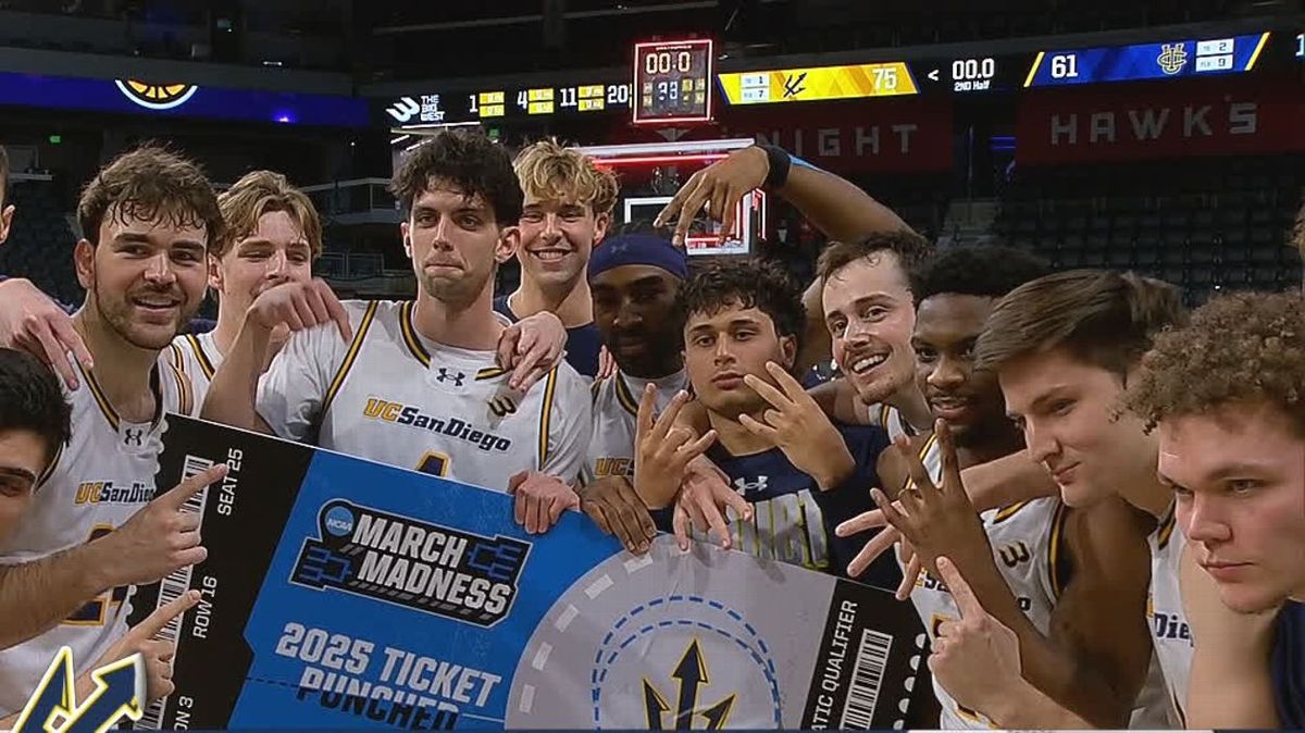 UC San Diego Tritons at Cal Poly Mustangs Mens Basketball