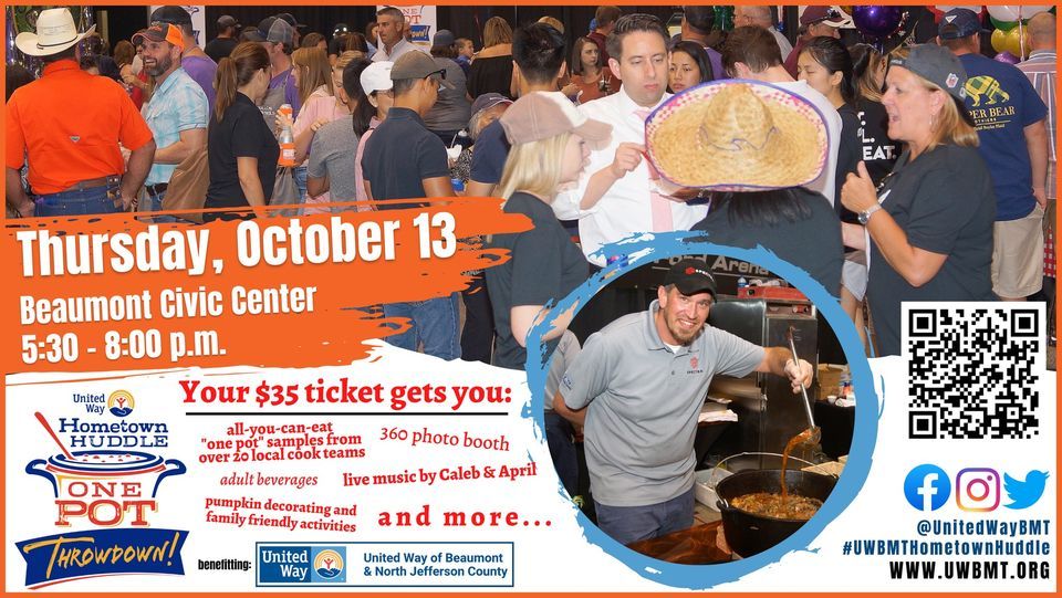 united-way-hometown-huddle-one-pot-throwdown-beaumont-civic