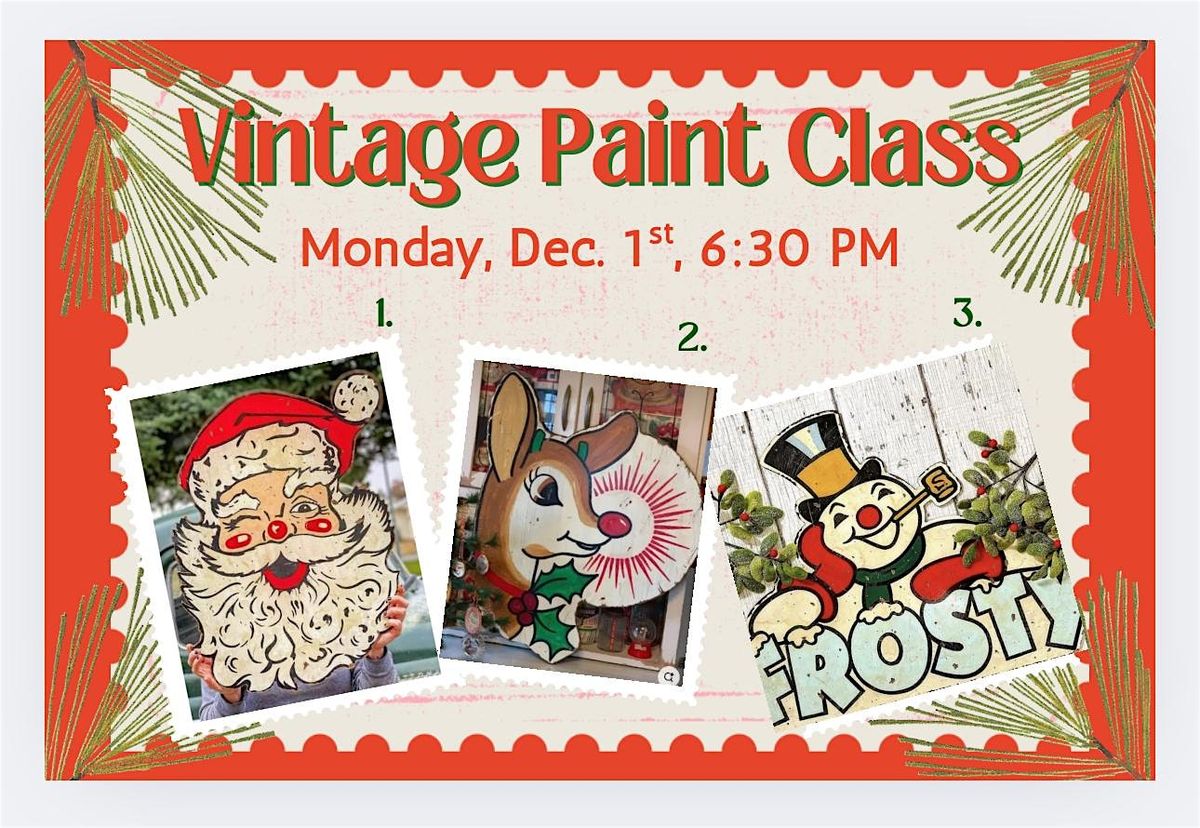 Vintage Door Hanger Class