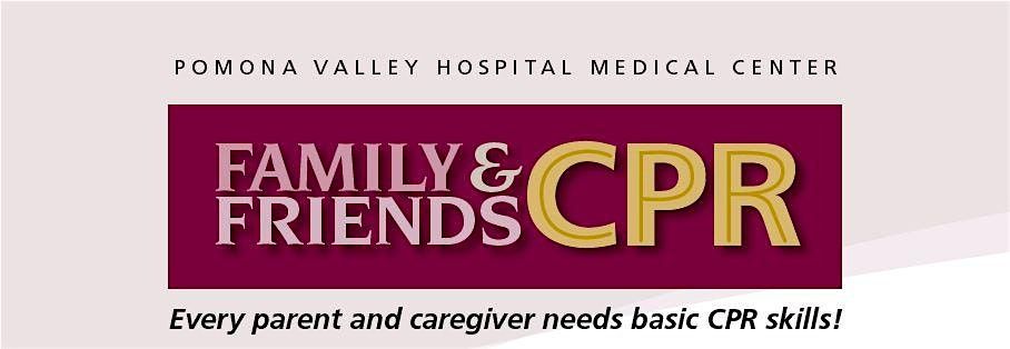 Friends & Family CPR, In-person