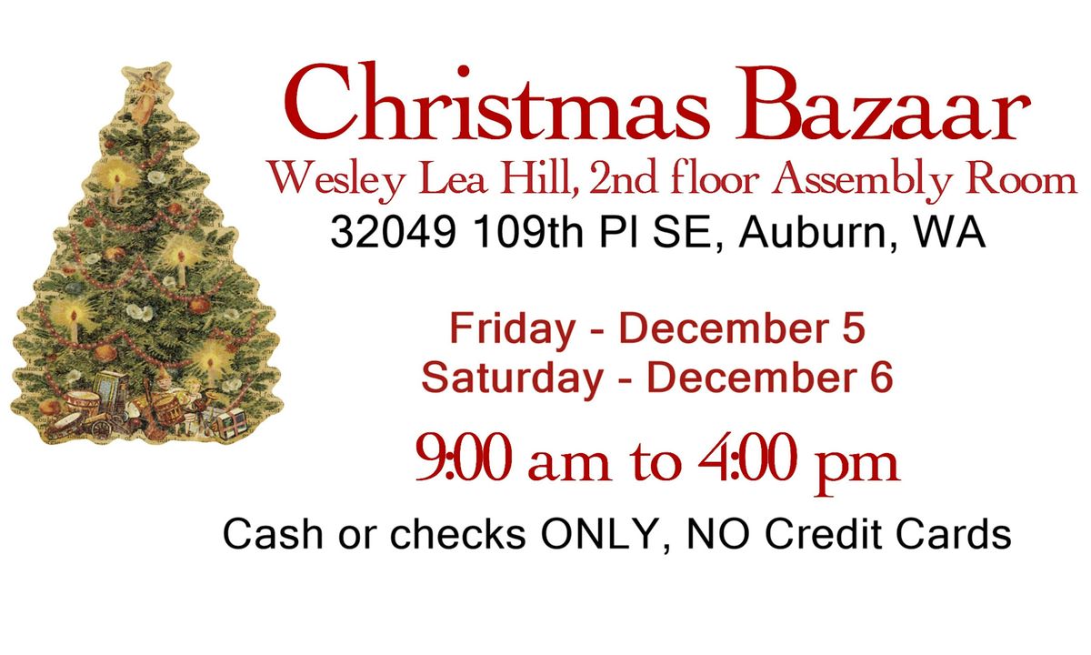 Christmas Bazaar