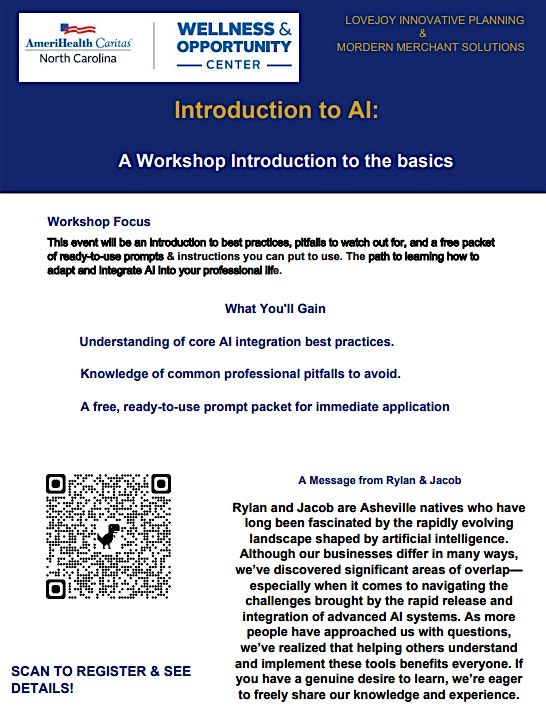 Introduction to AI: A Workshop of Basics for Beginners