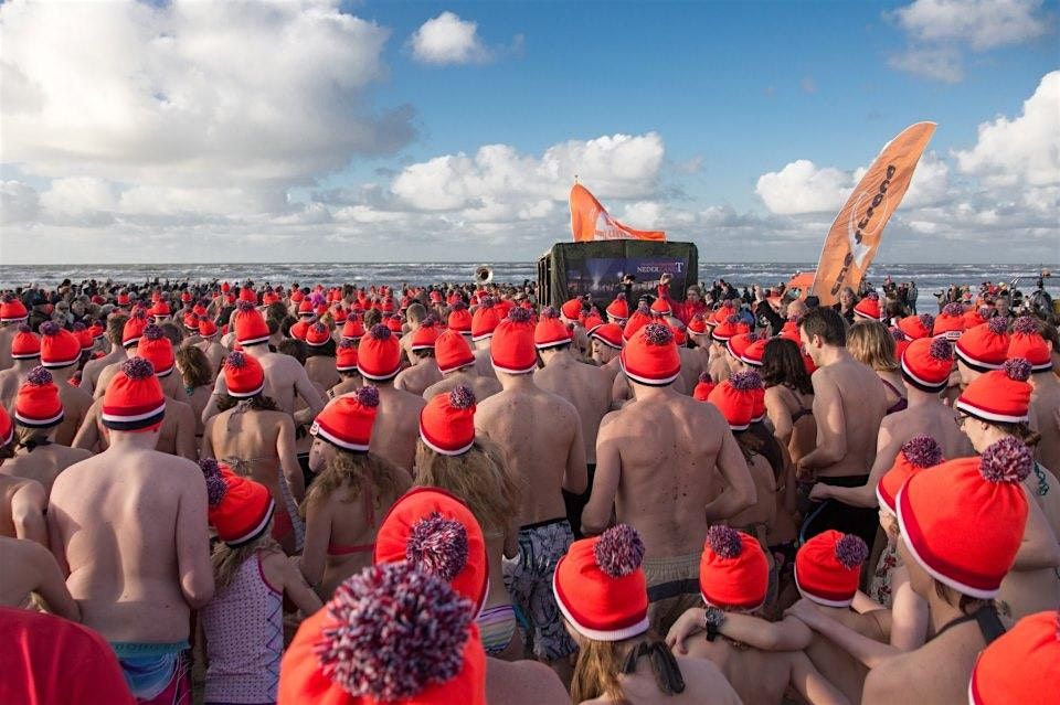 Nieuwjaarsduik in Overhoeks