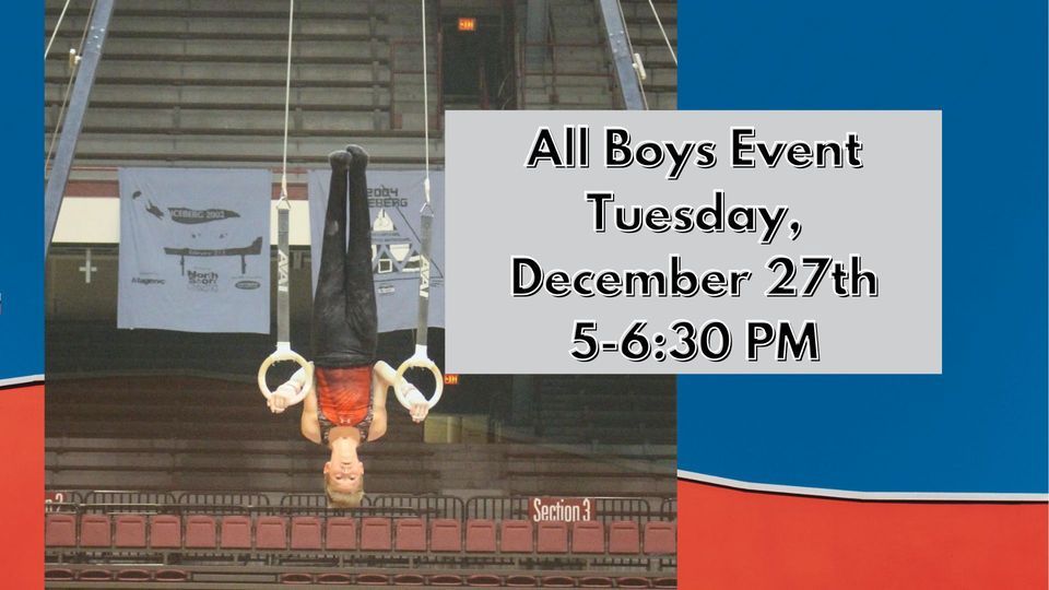 Winter Break Fun Night All Boys Event Jam Hops, Anoka, MN December